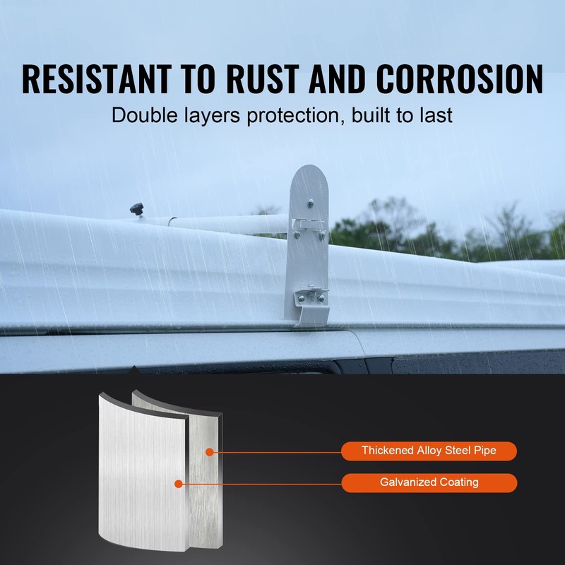 VEVOR Ladder Racks for Van, 40.2 inch-74.8 inch Adjustable Van