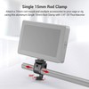 SMALLRIG Single Rod clamp for 15mm Rod Support Rail Rig