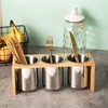 IMEEA Chopsticks Holder Cutlery Stand Cutlery Holder Cutlery Case Stainless