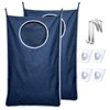 KEEPJOY Large Size 2Pack Hanging Laundry Hamper Bag, Door Hamper