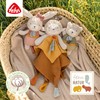 Fehn FehnNATUR Crinkle Bear - Activity Baby Raschel Toy for