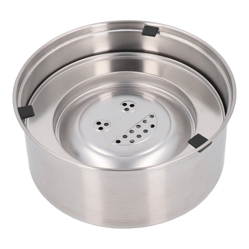Dog Water Bowl Dispenser 304 Stainless Steel Spill Proof 3L