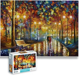 Jigsaw Puzzles for Adults 1000 Pieces Interesting Toys Brain Teaser Jigsaw Puzzles Unique Hard Puzzles Games(Street Sceme)…