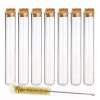 Depepe 12pcs 80 Ml De Vidrio Tubos De Ensayo De