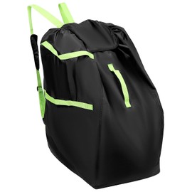 QWORK® Universal Car Seat Transport Bag, 420D Oxford Car Seat Bag, Safety Seat Bag with Strap, black