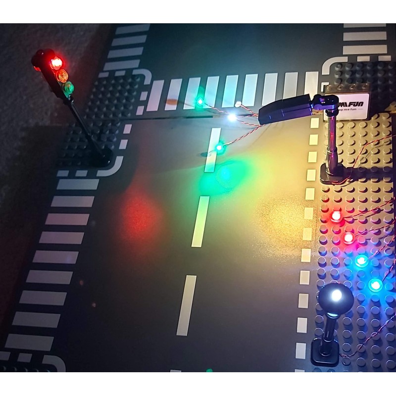 Spindee 11 Led Street Lighting Kit - Including Traffic Light