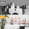 Rtteri 6 Pack Clear Candy and Cookie Jars with Airtight