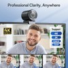 EMEET SmartCam S800-4K Webcam for Streaming, Sony 1/2'' Sensor, Supports