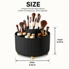 Rotating Makeup Brush Holder Organizer for Vanity Storage – 360°