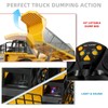 Remote Control Dump Truck for Kids Adults with 4 Battiries