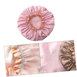 TOVINANNA Material Waterproof Bath Cap Shower Hat Salon Hat Shower Cap Boys and Girls Bathing Hat Soft Washable Elastic Band for Head Sizes