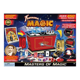 Fantasma Masters of Magic Set - Starter Magic Kit for Kids and Adults - Learn 450+ Magic Tricks - Boys and Girls Ages 8 and Older , Blue