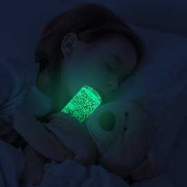 Glow in the Dark Sheep Sensory Bottle | Night Light | Glow Dances the Dark | Promotes Awakening, Attention, Imagination and Observation | Facilitates falling asleep …
