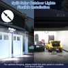 Aialun Solar Security Lights Outdoor with Dual Motion Sensor, 8500K