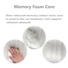 Forbell Premium Memory Foam Car Neck Pillow with Washable Cover