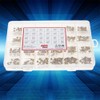 PENGLIN 480pcs Electrolytic Capacitors Kit Multilayer Ceramic Capacitors Monolithic Capacitor
