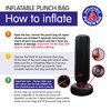 Kids Inflatable Punch Bag - Sticker Kids Punching Bag and