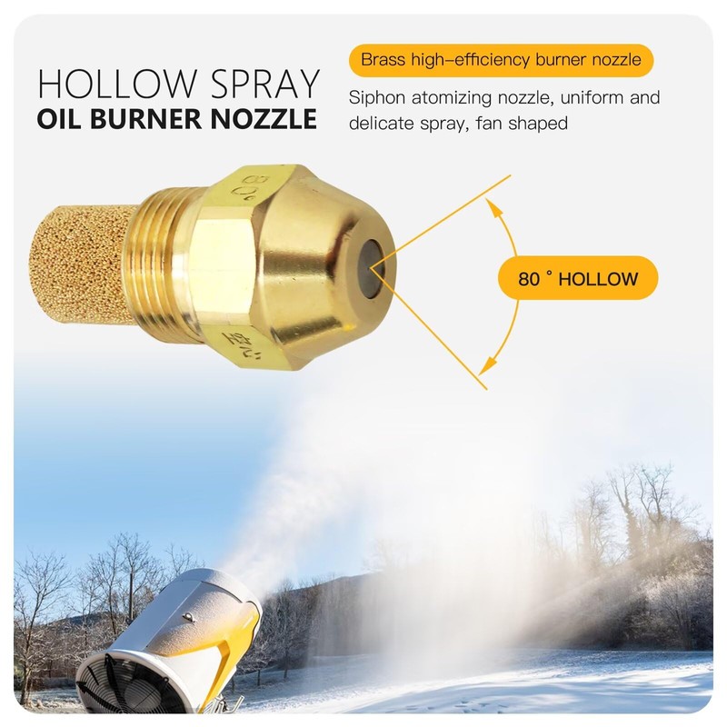 Replacement for DELAVAN .75 80 A Hollow Oil Burner Nozzle