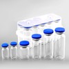 Ehoycq 3ml Sealed Vials with Self Healing Injection Port and