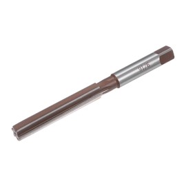 sourcing map 9/16" Hand Reamer H8 Accuracy Alloy Tool Steel 6 Flutes Straight Shank Milling Cutter Tool