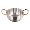 Korea Ramen Pot Stainless Steel Double Handle Fast Heating Ramen