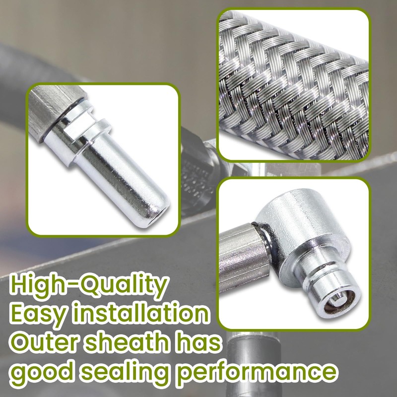 Fuel Line Stainless Fit for Harley Touring Bagger 2008-2011