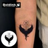 Boldink Temporary Tattoos, semi permanent tattoos, 15-day long lasting tattoo