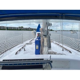 Boat or Railing Safety Netting for Lifeline, Bannister, Bunk Beds, Etc. | Keep Kids and Pets Safe (30')