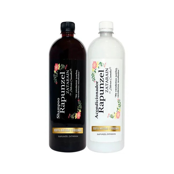 Shampoo Rapunzel Zatarain Y Acondidionador Original Cello De