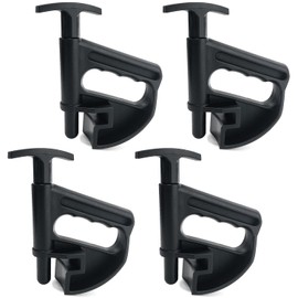 Socpuro 4 Pack Tire Changer Universal Rim Pry Clamp, Nylon Tire Bead Clamp Drop Center Tool, Manual Tire Changer Wheel Changing Helper