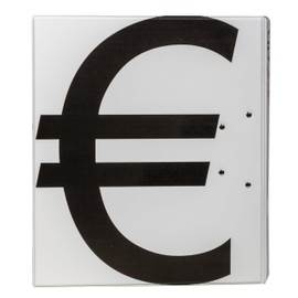 -Meine Bank- PVC Motif Folder A4 - Sturdy PVC Folder with 2-Ring Mechanism, Made in Germany, Durable Folder for Documents and Documents, No Import