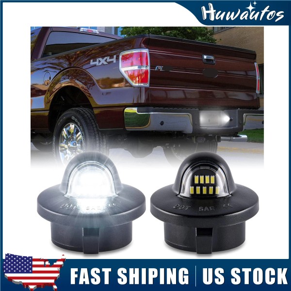 Unbranded LED License Plate Light Assembly Replacement For Ford F150
