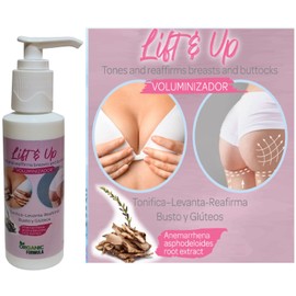 UP & LIFT  BUST BUTT NATURAL CREAM ANEMARRHENA ASPHODELOIDES ROOT UP LIFT 4 oz