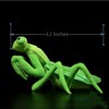FRANKIEZHOU Simulation Green Chinese Mantis Plush,Mantis Stuffed Animal, Plush Toy,Soft