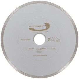 PRODIAMANT Diamond Cutting Disc Tile 180 mm x 25.4 mm Tile Disc 180 mm