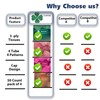 CLOVER Travel Tissues 3-Ply Facial Tissues & Car Tissues -