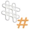 Hashtag Cookie Cutter, 1 Piece. Bakerlogy