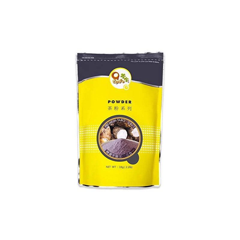 Qbubble Taro Premium Tea Powder, 2.2 Pound
