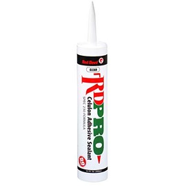 Red Devil 09270I12 RD Pro Celulon Adhesive Sealant, 10.1 oz., Clear, 12 Pack