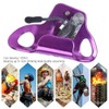 Aviation Aluminum Outdoor Rock Climbing Ascender Mountaineering Anti‑Fall Riser Equipment