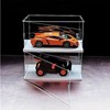 Hinged Display Case Made of Transparent Acrylic for Assembling the