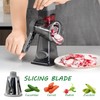 Dachenus Cheese Grater Rotary Cheese Grater,Versatile Cheese Shredder,Blades for Shredding,