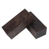 Ebony Block Ebony Blank Ebony Block Craft DIY Material Handle