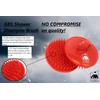 G.B.S Shampoo Massage Brush, Red