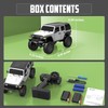 RACENT 1:24 4WD Off-Road RC Car with Metal Body and