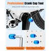 Pawfly 6-in-1 Bike Bottom Bracket Tool for 12/16-Notch 39/41/44/46/49mm External