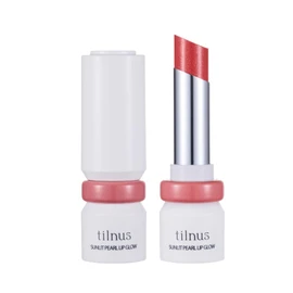 tilnus Sunlight Pearl Lip Glow 05 Petal Flare Saturated Bright Orange 3.3g / Lip Tint Pearl Lip Serum