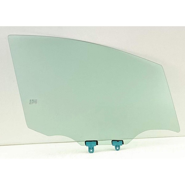 Passenger/Right Side Front Door Window Glass Replacement For Nissan Versa