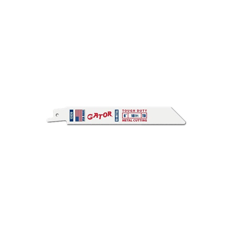 Gator Reciprocating Saw Blades 6 x 3/4 x .035 18tpi