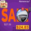 Narremcoy 12 inch Acrylic Convex Mirror, Adjustable Wide Angle View